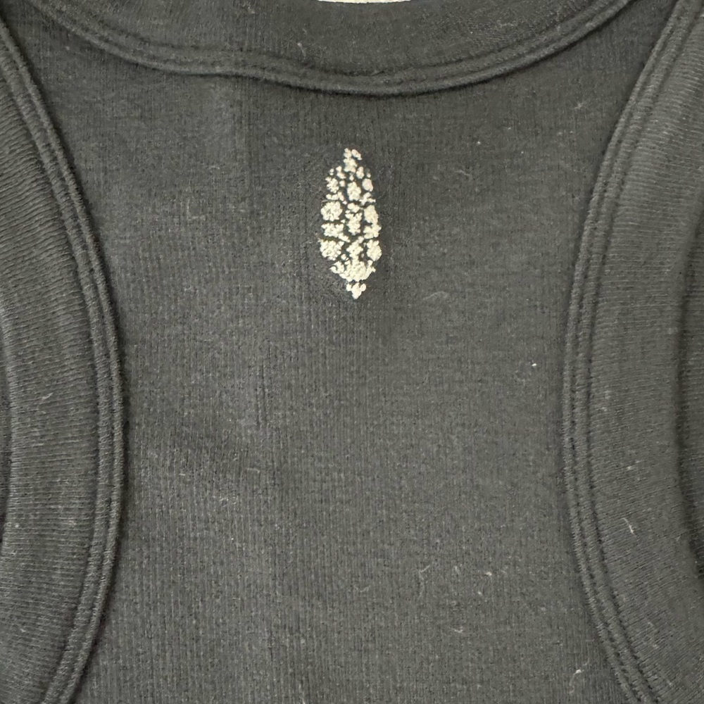 Free People movement black high neck tank - Picture 2 of 4
